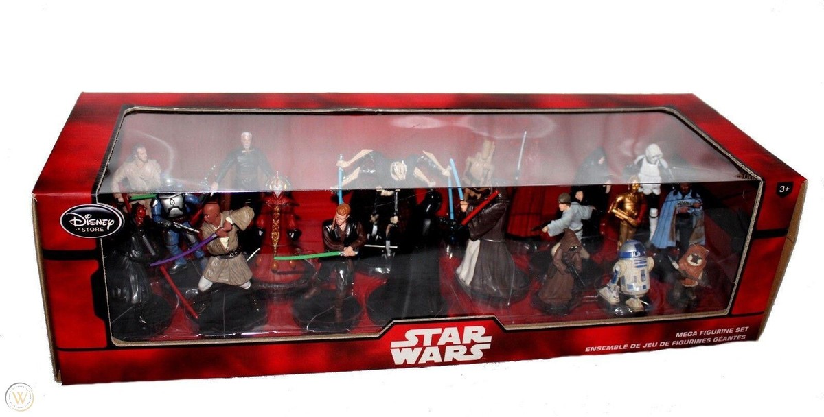 Star Wars mega figurine Figure set Disney store - Obi one Star Wars mega figurine Figure set Disney store - Obi one