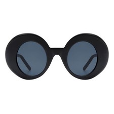 Women's Sunglasses 60s 70s Vintage Retro Oversized Round Circle Frame UV400