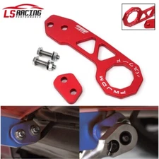 Universal Red JDM Style Aluminum Alloy Racing Car Rear Tow Hook for Honda Civic