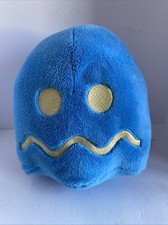 2020 Toy Factory Ms Pac Man Pellet Blue Ghost Plush 7in. Bandai Namco