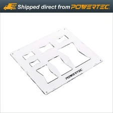 POWERTEC 71356 Butterfly Router Template for Woodworking Inlay Materials(7 In 1)