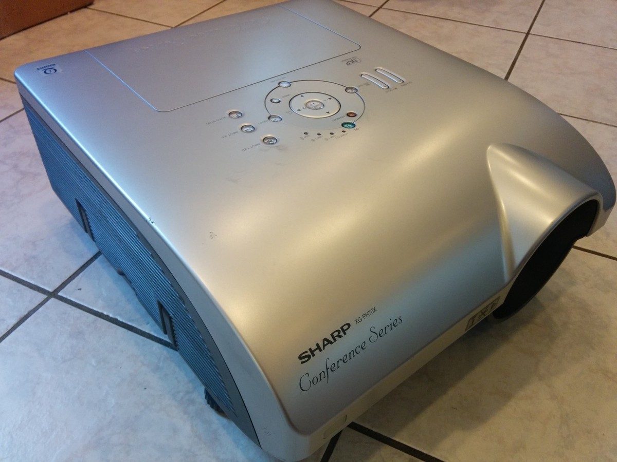 SHARP XG-PH70X CONFERENCE SERIES DLP PROJECTOR, 5200 LUMENS, LOW