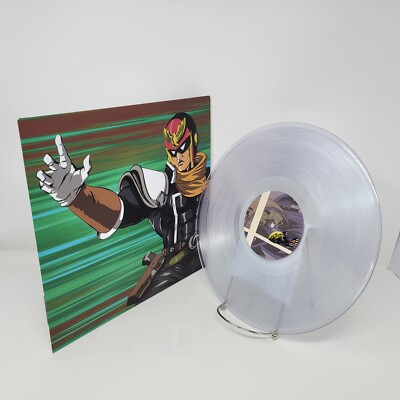 Super Smash Bros Ultimate Captain Falcon Vinyl LP Record SSBU Not Moonshake