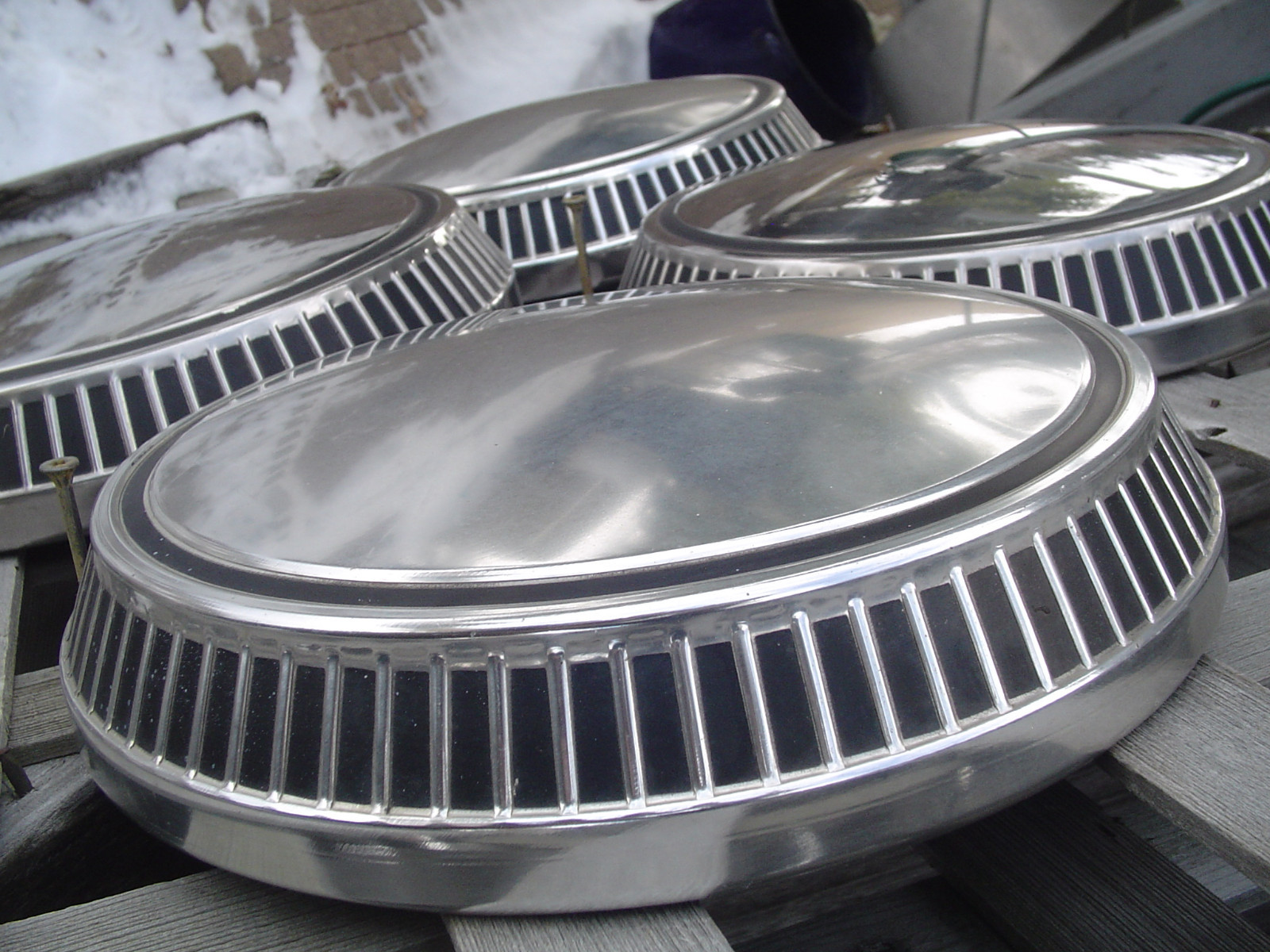 FORD PINTO BOBCAT MUSTANG HUBCAPS WHEELCOVERS CENTER CAPS VINTAGE