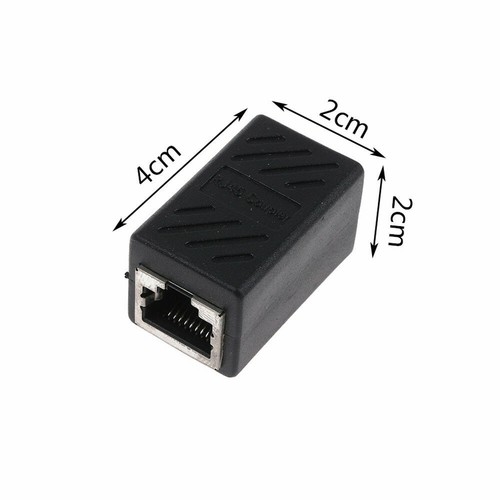 5X Internet LAN Verbinder Cat6 5e Verl?ngerung RJ45 Kupplung Adapter Geschirmt - Bild 10 von 12