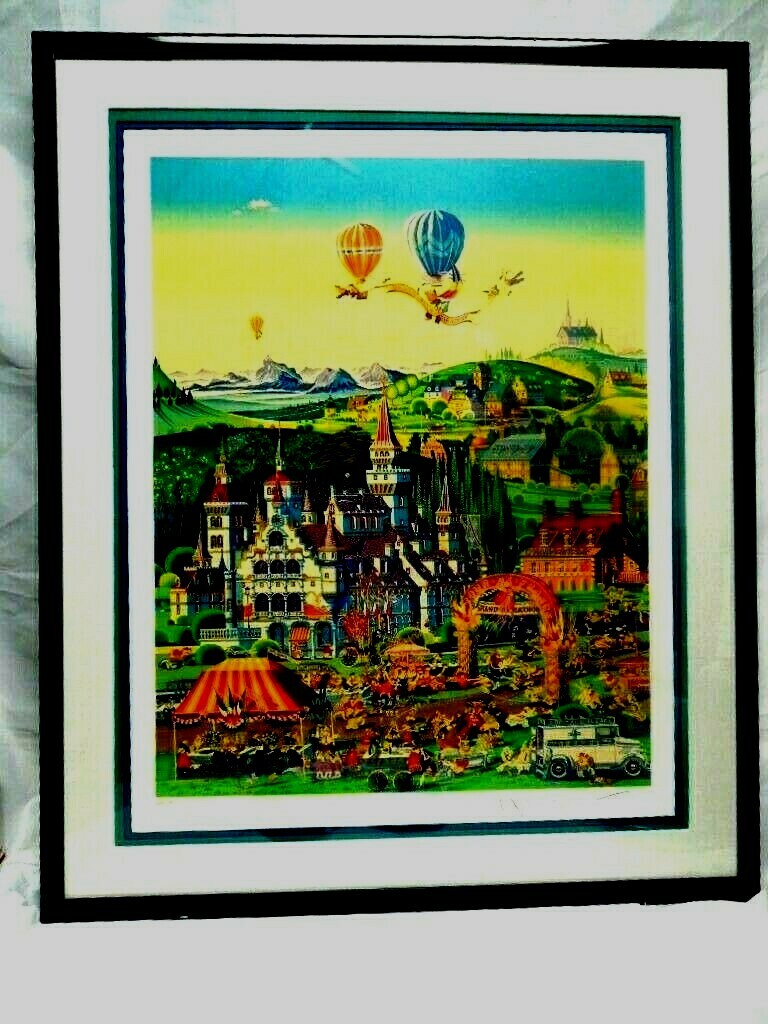 絵画 HIRO YAMAGATA Martin lawrence galleries Martin Lawrence Gallery Limited Edition Hiro Yamagata Paris