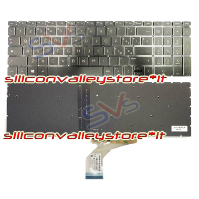 Tastiera retroilluminata compatibile con HP Spectre x360 15-eb0016nl