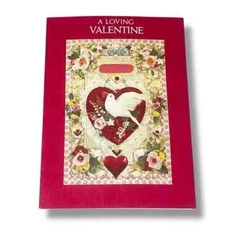 Buzza Cardozo A Loving Valentine Dove Flowers Vintage Greeting Card FBX