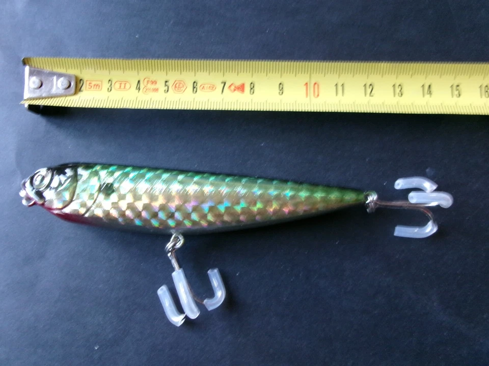 NEUF  14cm Leurre Poisson nageur Brochet belle couleur. - Photo 2/4