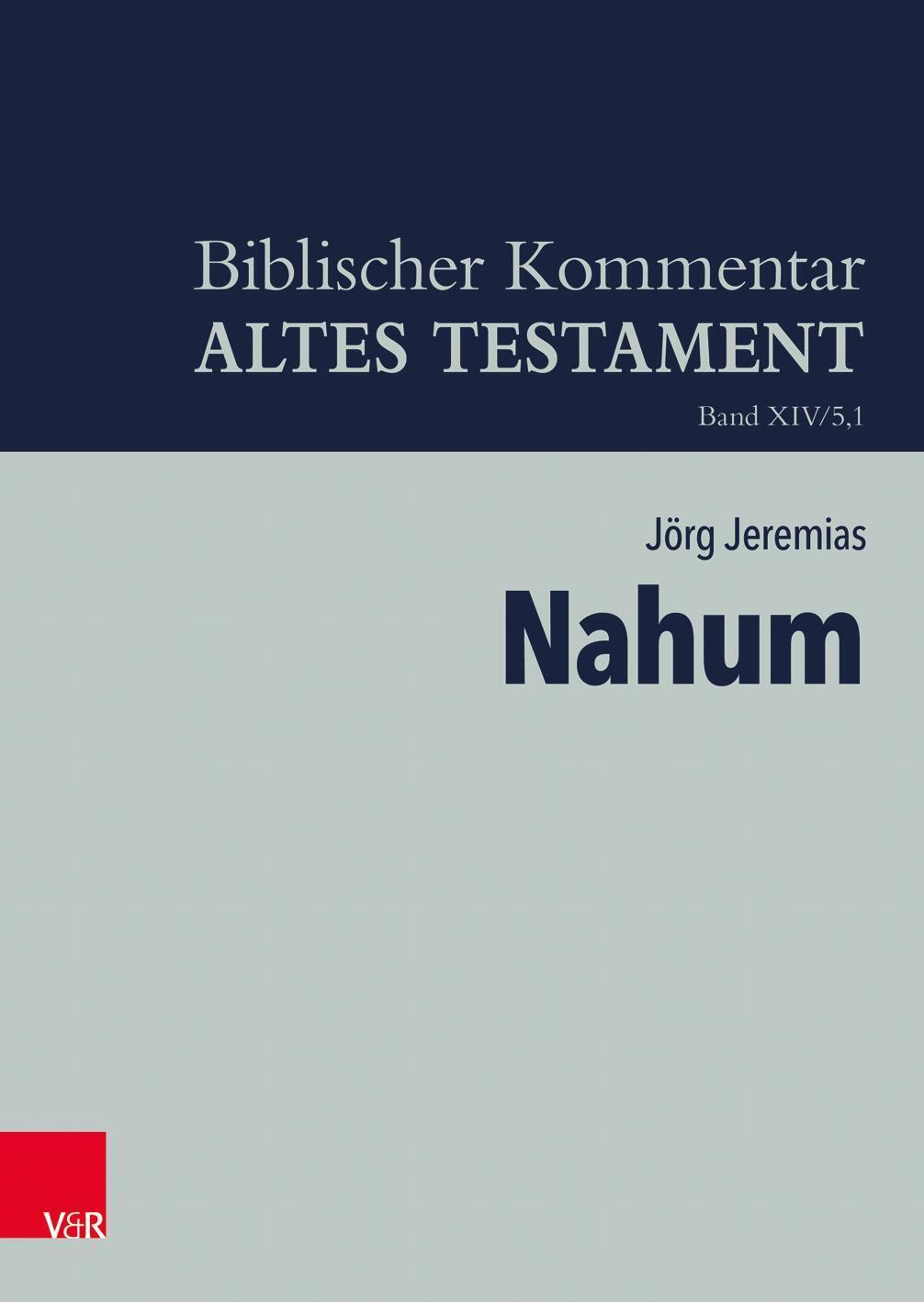 Thumbnail - Nahum Jörg Jeremias Buch Biblischer Kommentar Altes Testament -