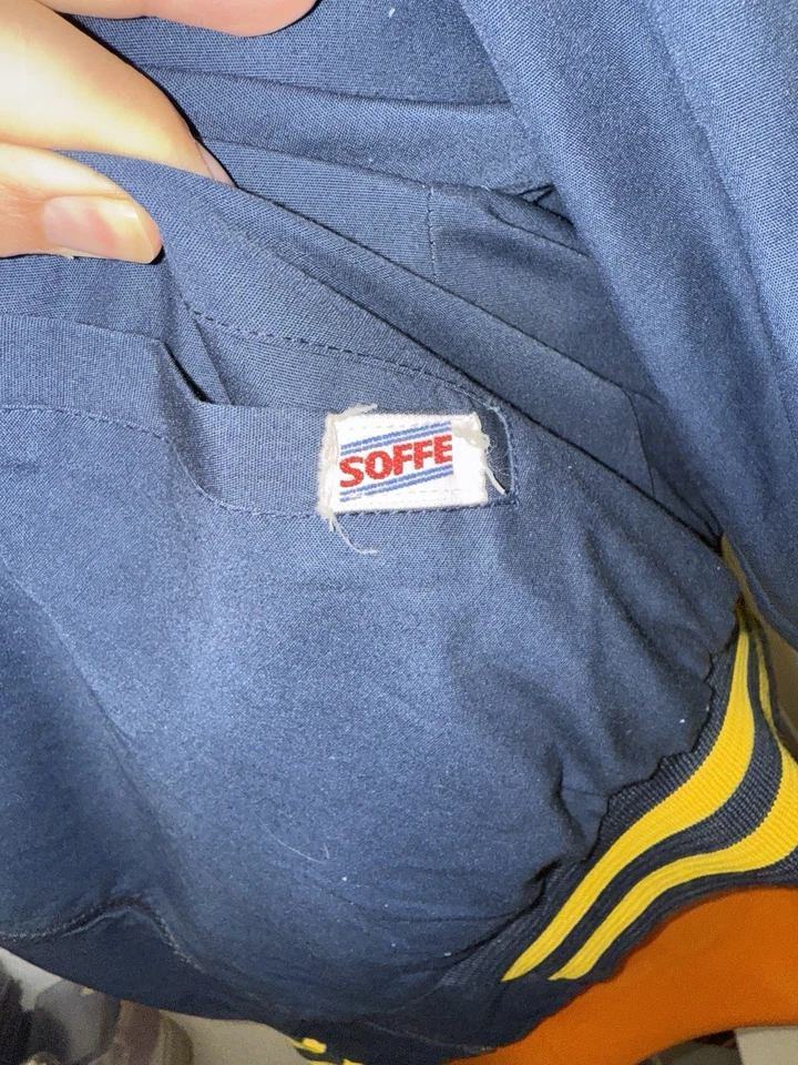 Vintage Jacket Men’s Large US Navy USN SOFFE Full Zip Reversible USA MADE - Image 4 of 4