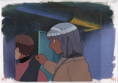 Gundam Anime Cel Original Production Painting Animation E-5947