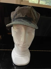 New, U.S. Army Utility Woodland Camo Type II Cap Hat, Size Medium 