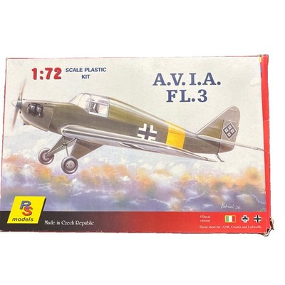 RS models 1/72 Scale 9205 A.V.I.A. FL.3 Model Plane Kit - Sealed NEW HTF