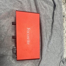 Focusrite Scarlett 2i2 Studio Audio Interface, Microphone, Headphones, XLR Cable