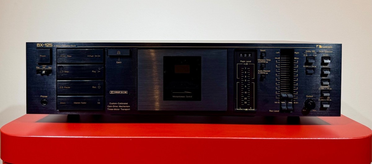 Nakamichi BX-125 2ヘッドカセットデッキ Vintage NAKAMICHI BX-125 2-head cassette deck with box