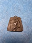 Vintage Bronze St.Christopher And Jesus Pendant — photo 1