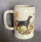 McCoy Pottery 6395 Gordon Setter Dog Mug w/Handle VINTAGE 5” Tall