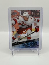 Morgan Geekie 2020-21 Upper Deck Clear Cut Young Guns Rookie #210 Carolina