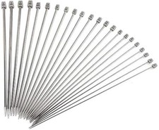 Aiguilles à tricoter, 14 "(36cm) Kit d'aiguilles à tricoter en acier inoxydab...