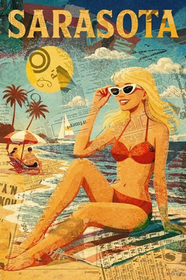 #ad Sarasota Art $45.00