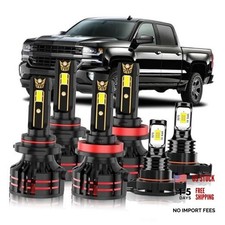 Upgraded Light Bulbs Kit Compatible For Chevy Silverado 1500 2007-2015 /