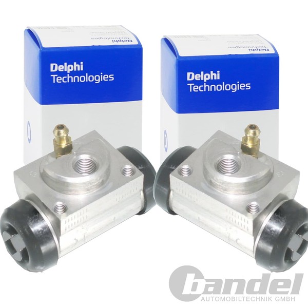 2X Delphi Radbremszylinder 19Mm Passend FüR Ford Courier Fiesta KA Puma-image