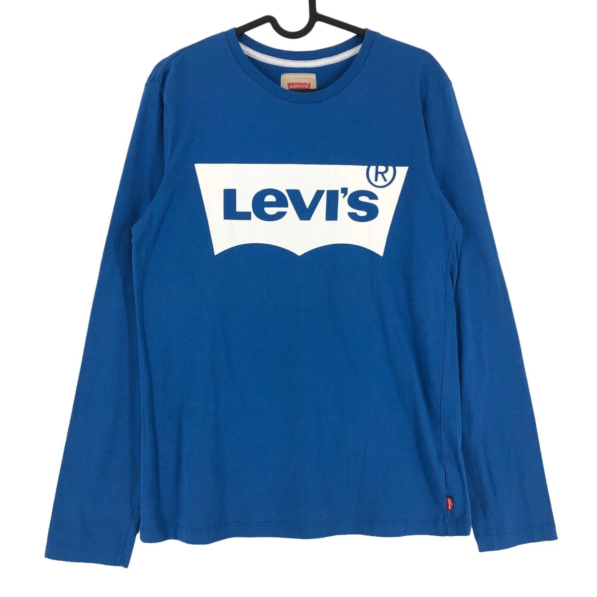 Levi’s t-shirt manches longues garçon noir avec broderie - black boy
