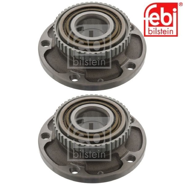 2X Radlagersatz Febi Bilstein 04043 2 Radlager Satz Links Rechts Vorne FüR BMW-image