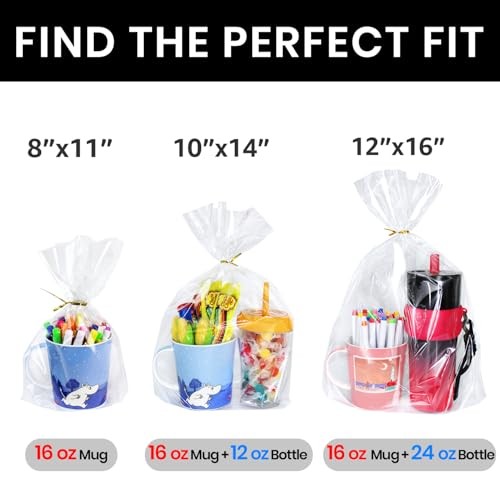 Bolsas de refuerzo inferiores de 8"x 11", 100 piezas, violonchelo transparente 8x11 pulgadas (paquete de 100) - Imagen 2 de 7