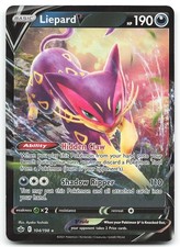 Liepard V 104/198 Chilling Reign Holo Ultra Rare Pokemon Card NM