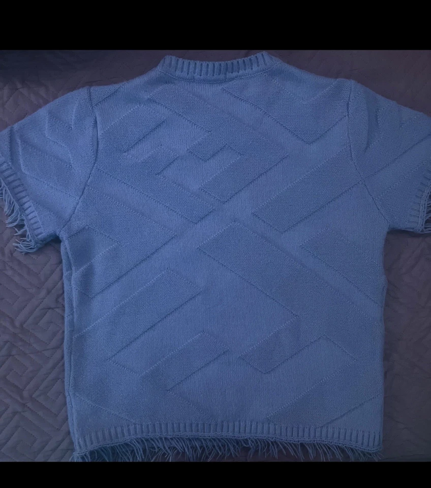 Camiseta Fendi azul grande para hombre Foto 2 de 4