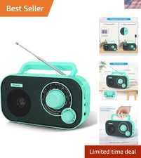Easy-To-Use AM/FM Portable Radio: Ideal Gift for Seniors  Outdoor Adventures