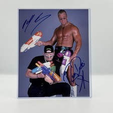 DX Road Dogg & Billy Gunn Dual Signed 8x10 Photo - WWF WWE Wrestling D-X