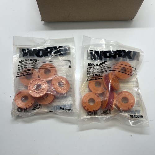 2-WORX WA0010 6er Pack Ersatzspulen Worx GT WG122 WG150 WG152 WG153 WG154