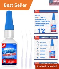 20g Ceramic Super Glue - Rapid-Setting Waterproof Adhesive for Pottery Repair