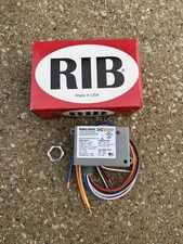 RIB RIB02BDC Enclosed Pre-Wired Dry Contact Input Relay, 277VAC, SPDT, 20A