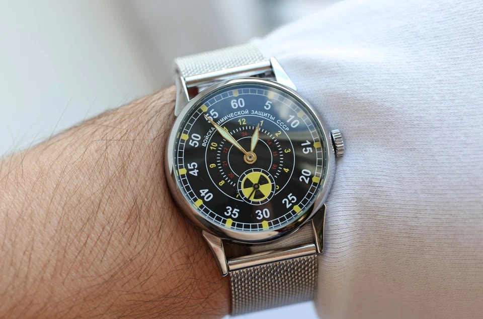 ☢️ POBEDA Watch Radiation Troops of Radiation Chemical Biological Defense Sovet - Image 2 of 4