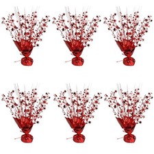6 Pack Metallic Foil Spray Centerpiece Star Table Decoration Burst Table Cent...