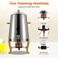 13L Hot Water Boiler Drinks Warmer Beverage Dispenser Electric keep Warming 400W