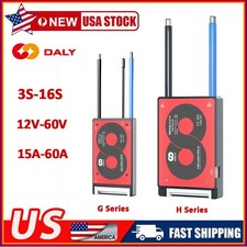 Daly BMS 3S-16S 12V-60V 15A-60A Li-ion LiFePo4 BMS Common Port Balance NTC USA