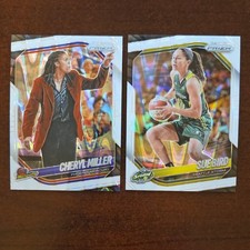 WNBA Prizm Basketball Card Lot 2025 Cheryl Miller Mercury Sue Bird Storm