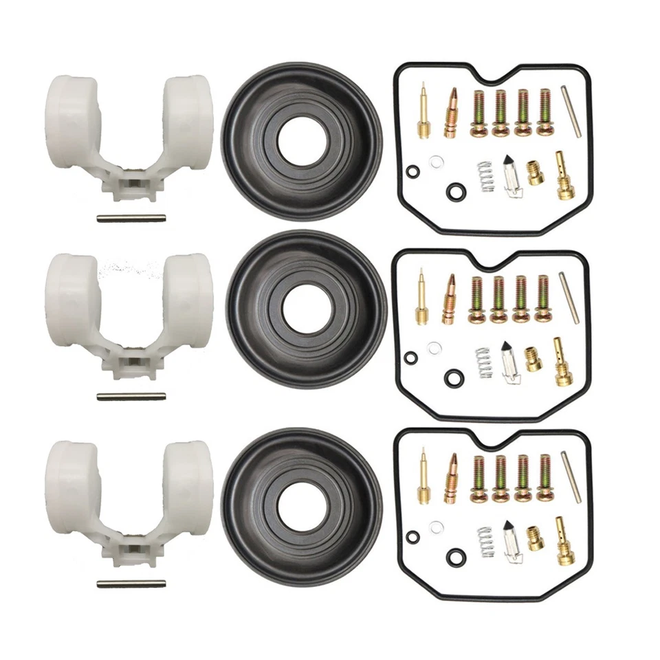 Kit de reconstrucción de reparación de carburador Keihin 3 unidades PARA Triumph Thunderbird Sport 98-03 Foto 2 de 4