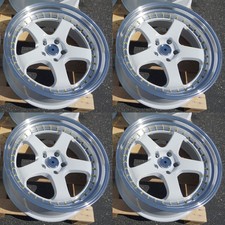 S1 Meister Style Wheels Staggered Set 19x9.519x10.5 5x114.3 White Machined Lip S1 Meister Style Wheels Staggered Set 19x9.519x10.5 5x114.3 White Machined Lip