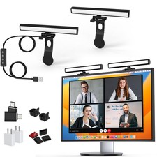 Video Conference Lighting, Monitor Light Bar, Eye-Caring Computer Light, Screen
