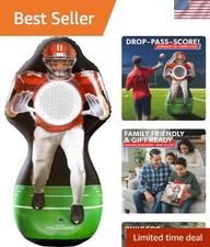 Inflatable Inflataman Football Challenge - 4 Rubber Balls Scoreboard Included