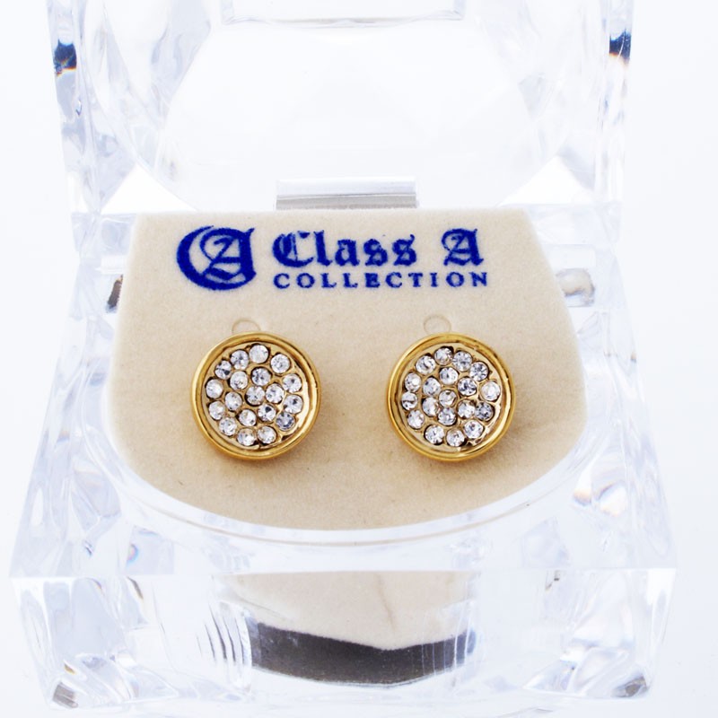 Золотая блестка покрытая льдом КРУГЛАЯ 10 мм 1990₽