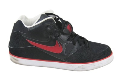 2009 Nike Auto Force 180 Mid SZ 15 375579-061 Black Red White Sneakers Shoes