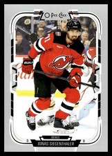 2025-26 UD OPC Base 398 Jonas Siegenthaler, New Jersey Devils