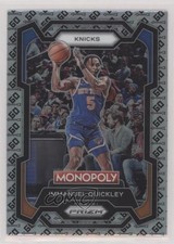 2023-24 Panini Prizm Monopoly GO Space Prizm Immanuel Quickley #60 18oq